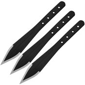 Condor Tool & Knife 130312HC Dismissal Thrower Black Fixed Blade Knife Set