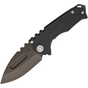 Medford Knives 028SPD08PV Praetorian G Pvd Coated Knife Black Handles