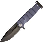 Medford Knives 204SPQ37A2 USMC FF Framelock Knife Blue Handles