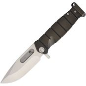 Medford Knives 204STQ USMC FF Framelock Knife Black Handles