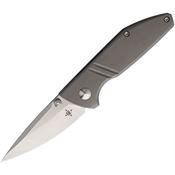 Alliance Designs E Ice Lite Ti Framelock Knife Gray Handles