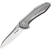 Boker Tree Brand Knives 01RY975 Quantum Framelock Knife Stainless Handles