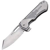 Boker Tree Brand Knives 01BO752 Leviathan Framelock Knife Stainless Handles