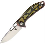 CH Knives 3509 Titanium Framelock Knife