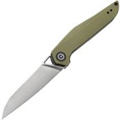 Civivi 905B McKenna Knife Green Handles