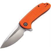 Civivi 906C Durus Knife Orange G10 Handles