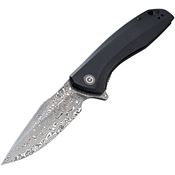 Civivi 801DS Baklash Knife Black G10