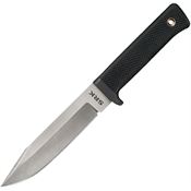 Cold Steel Knives 38CKD SRK Satin Fixed Blade Knife Black Handles