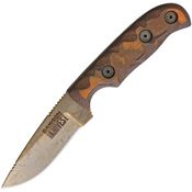 Dawson Knives 64094 Deep Notch Fixed Blade Orange