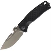 DPX Gear and Knives 061 HEST Urban Framelock Knife Black Handles