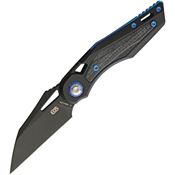 EOS 039 Urchin Friction Folder Black Knife Black Handles