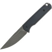 Ferrum 001 Lackey Fixed Blade Black