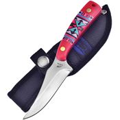 Frost Cutlery & Knives 534AR Aztec Skinner Red
