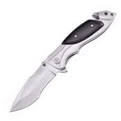Frost Cutlery & Knives 131BPW Linerlock Knife Assist Open Black
