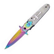 Frost Cutlery & Knives 20W Linerlock Knife Assist Open