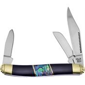 Frost Cutlery & Knives 112BHAB Wrangler Buffalo/Abalone