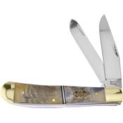 Frost Cutlery & Knives 108LRH Large Trapper Rams Horn