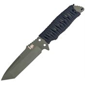 Heckler & Koch 55241 Fray Tanto OD Green Fixed Blade Knife Black Handles
