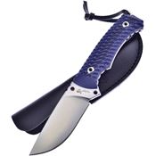 Hen & Rooster Knives 02BL Fixed Blade Blue G10