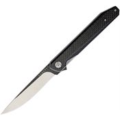 Komoran Knives & Swords 023 Linerlock Knife Carbon Fiber/G10