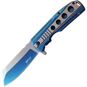 MTech Knives 1107BL Framelock Knife Blue