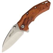 MTech Knives 1158BR Linerlock Knife Assist Open Brown