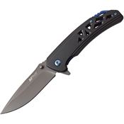MTech Knives 1143BL Linerlock Knife Assist Open Blue