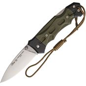 Nieto Knives 031P Warfare Plus Lockback Knife Green Handles