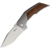 Reate Knives 061 T3000 Framelock Knife Black Micatra Handles