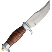 Rough Rider Knives 2109 Hunter Stacked Leather
