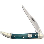 Rough Rider Knives 1953 Toothpick Blue Smooth Bone