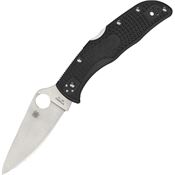 Spyderco Knives 243PBK Endela VG-10 Lockback Knife Black Handles