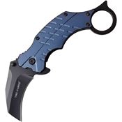 Tac Force Knives 1020BL Linerlock Knife Assist Open Blue