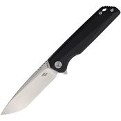 CH Knives 3507B Linerlock Knife Black G10
