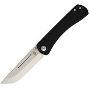 Kizer Cutlery 3009N1 Pinch Stonewash Knife Black Handles