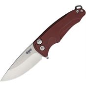 Medford 039STQ41AR Smooth Criminal Framelock Knife Red Handles