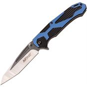 MTech A1146BBK Linerlock Knife Assist Open Blue