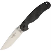 Ontario 8867CF Rat I Knife Carbon Handles