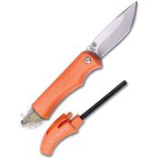 Outdoor Edge IG23C Ignitro Framelock Knife Orange Handles