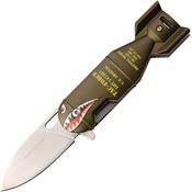 Tac Force 1039GN Linerlock Knife Assist Open Green