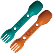 UCO O00329 Two Pack Utility Spork Teal