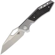 Bestech Knives T1907A Fractal Framelock Knife Grey