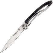 Boker Tree Brand Knives 01RY270 Dejavu Framelock Knife Black Handles