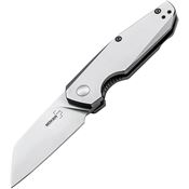 Boker Tree Brand Knives 01BO084 Petit 42 Framelock Knife Satin Handles