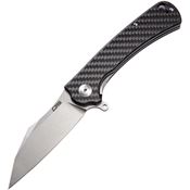 CJRB Knives 1901CF Talla Linerlock Knife Carbon Fiber Handles