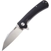 CJRB Knives 1901BKC Talla Linerlock Knife Black Handles