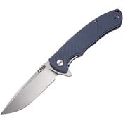 CJRB Knives 1903GYF Taiga Linerlock Knife Gray Handles