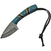 Damascus Knives 1233TR Hunter Turquoise