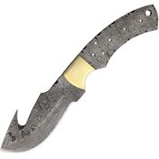Knife Blanks 138D Knife Blade Guthook Damascus