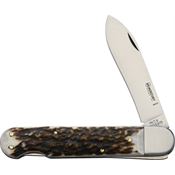 Mercury Knives 9211DC Lockback Knife Stag Handles